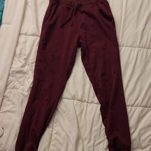 Burgundy Jogger Pants